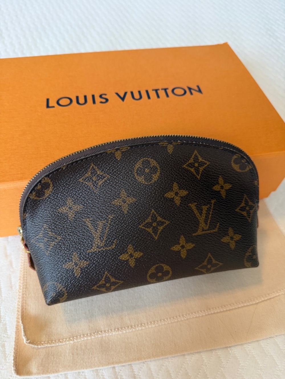 Louis Vuitton Cosmetic Pouch Monogram Canvas